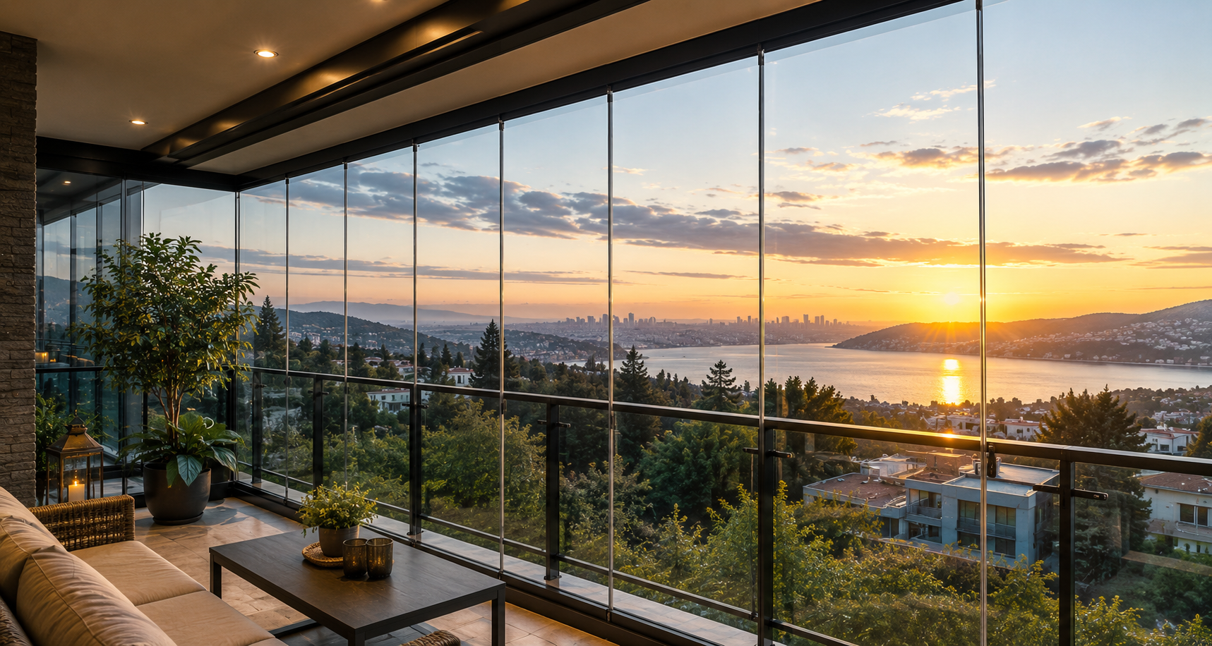 Cam balkon uygulaması